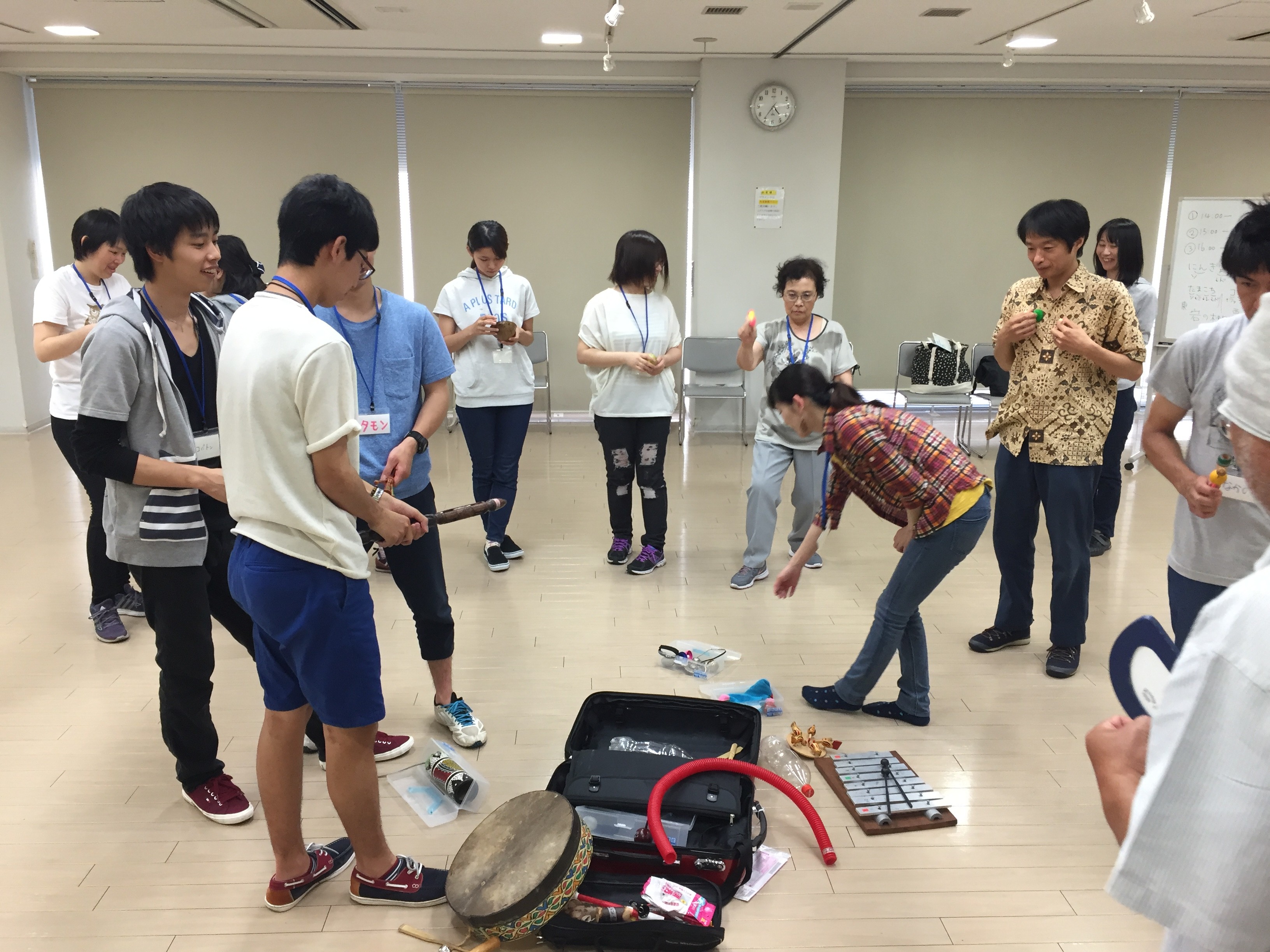 7月26日（火）第三回「さいたま触れ太鼓隊」ワークショップ運営お手伝いさん募集！